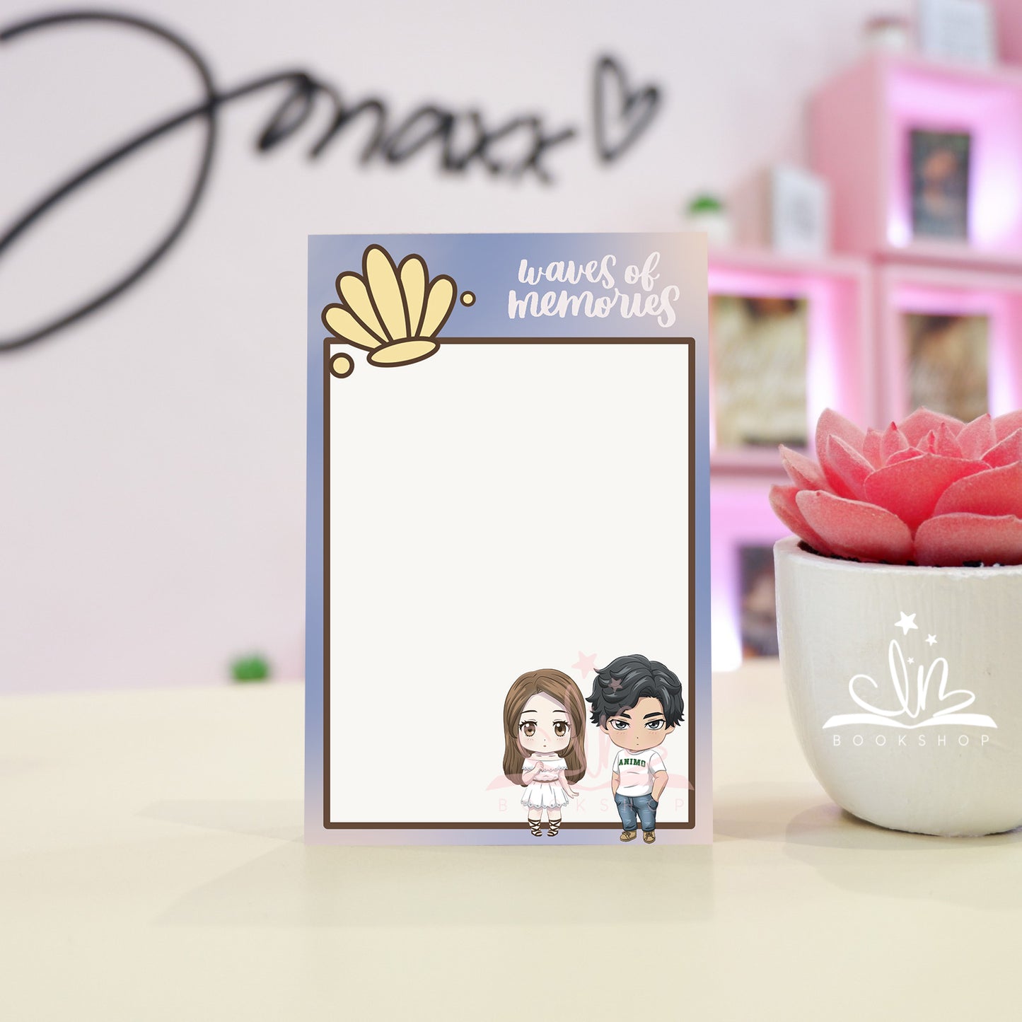 WAVES OF MEMORIES NOTEPAD